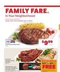 Family Fare Weekly Ad - West September 7 - 13, 2025