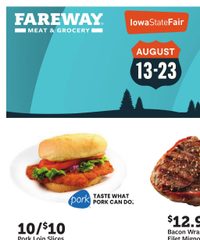 Fareway Ad Indexed Bi-Weekly August 3 - 8, 2026
