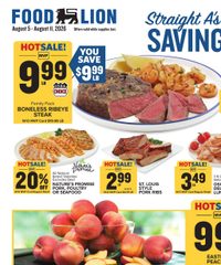 Food Lion Weekly Ad August 5 - 11, 2026