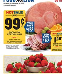 Food Lion Weekly Ad December 10 - 16, 2025