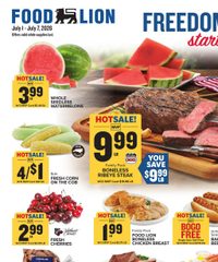 Food Lion Weekly Ad July 1 - 7, 2026