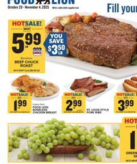 Food Lion Weekly Ad October 29 - November 4, 2025