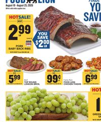 Food Lion Weekly Ad Weekly August 19 - 25, 2026