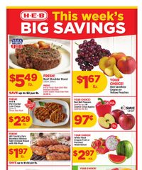 HEB Weekly Ad August 19 - 25, 2026