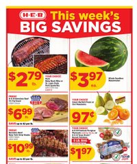 HEB Weekly Ad August 27 - September 2, 2025