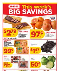 HEB Weekly Ad December 25 - 31, 2025