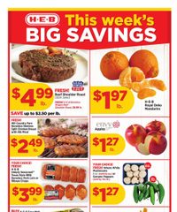 HEB Weekly Ad January 1 - 6, 2026