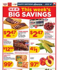 HEB Weekly Ad July 1 - 7, 2026
