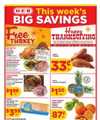 HEB Weekly Ad November 19 - 27, 2025