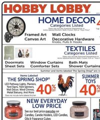 Hobby Lobby Ad Indexed Weekly April 20 - 26, 2026
