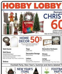 Hobby Lobby Ad Indexed Weekly December 15 - 20, 2025