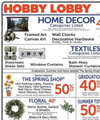 Hobby Lobby Ad Indexed Weekly May 11 - 17, 2026