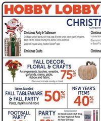 Hobby Lobby Ad Indexed Weekly November 17 - 23, 2025