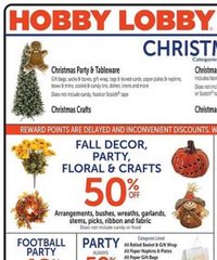 Hobby Lobby Ad Indexed Weekly November 3 - 9, 2025