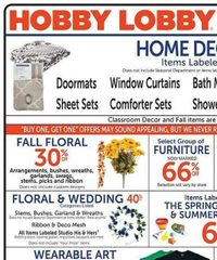 Hobby Lobby Ad Weekly July 20 - 26, 2025