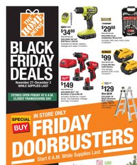 Home Depot Ad Black Friday November 27 - December 2, 2025