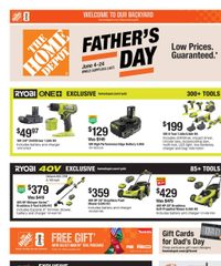 Home Depot Ad Father's Day June 4 - 24, 2026