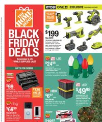 Home Depot Ad Holiday Day November 6 - 26, 2025