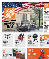 Home Depot Ad Memorial Day May 14 - 27, 2026