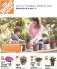 Home Depot Ad Mothers Day May 2024 page 1 thumbnail