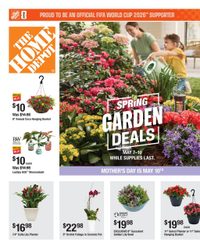 Home Depot Ad Spring Garden Deals May 7 - 10, 2026