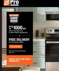 Home Depot Shop Pro Ad June 29 - July 6, 2026