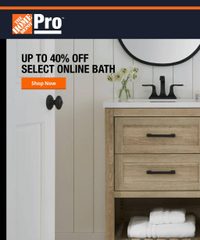 Home Depot Shop Pro Ad October 20 - 27, 2025