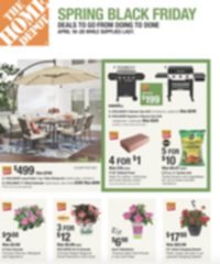 Home Depot Weekly Ad Apr 18 28, 2024 page 1 thumbnail