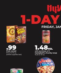 Hy-vee Ad 1 Day Sale January 9, 2026
