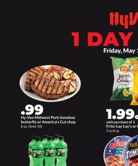 Hy-vee Ad 1 Day Sale May 16, 2025
