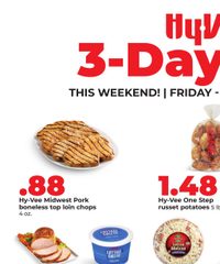Hy-vee Ad 3 Day Sale August 14 - 16, 2026