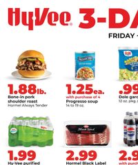 Hy-vee Ad 3-Day Sale January 16 - 18, 2026