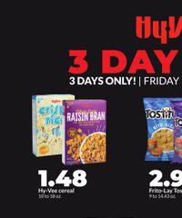 Hy-vee Ad 3 Day Sale May 9 - 11, 2025