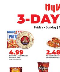 Hy-vee Ad 3-DAY SALE October 17 - 19, 2025