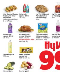 Hy-vee Ad 3 DAYS ONLY! April 24 - 26, 2026