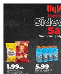 Hy-vee Ad 5 Day Sale July 16 - 20, 2025