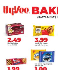 Hy-vee Ad Baking Sale November 7 - 9, 2025