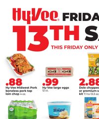 Hy-vee Ad Friday the 13th Sale March 13, 2026