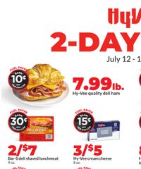 Hy-vee Ad Hy-vee 2 Day July 12 - 13, 2025
