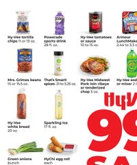 Hy-vee Ad Hy-Vee 99¢ SALE March 20 - 22, 2026