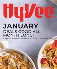 Hy-vee Ad January Deals December 29, 2025 - February 1, 2026