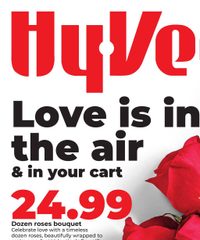 Hy-vee Ad Love is in the air February 2 - 15, 2026