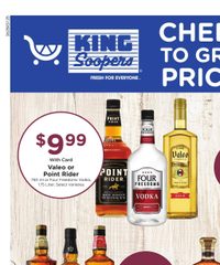 King Soopers Ad Cheers to Great Prices! August 12 - 18, 2026