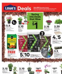 Lowe's Weekly Ad April 23 - May 6, 2026