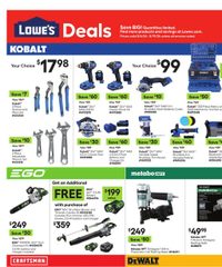 Lowe's Weekly Ad August 6 - 19, 2026