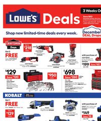 Lowe's Weekly Ad December 4 - 10, 2025