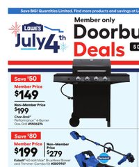 Lowe's Weekly Ad July 3 - 7, 2025