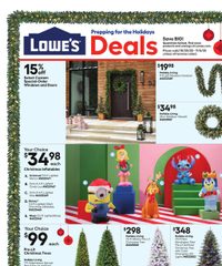 Lowe's Weekly Ad October 30 - November 5, 2025