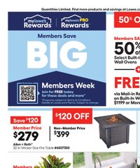 Lowe's Weekly Ad October 9 - 15, 2025