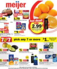 Meijer Weekly Ad Apr 28 May 4, 2024 page 1 thumbnail